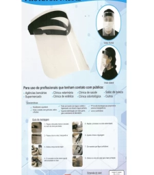 Protetor Facial Com ElÁstico - Plascony - Pal-01107