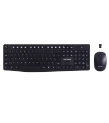 Combo Teclado E Mouse Sem Fio Preto - Multilaser - Tc244