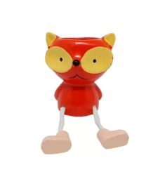 Vaso Decorativo De Porcelana Pets - Interponte - Hd52956